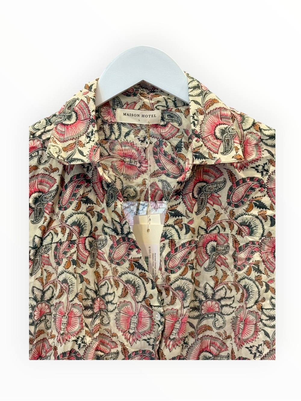 Maison Hotel Clavel Ziggy Top - Rose - Picture 2 of 5